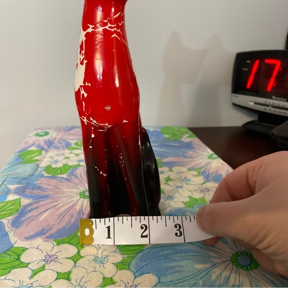Vintage Kitty cat tall figurine kitschy cat decor - Picture 9 of 9